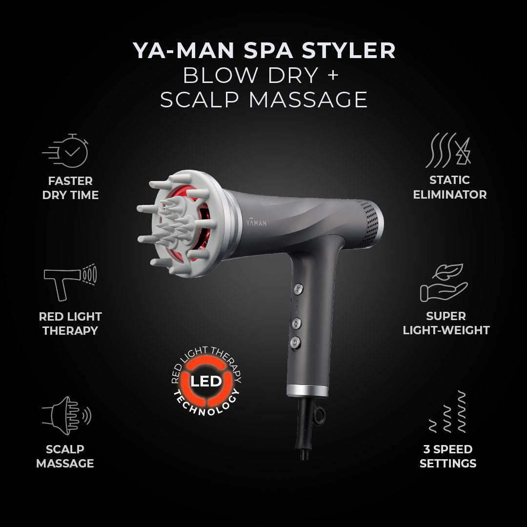 YA-MAN SPA STYLER® BLOW DRY + SCALP MASSAGE